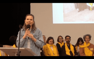 Introduction de Jenny et François pour cette deuxième réunion publique du 27 février