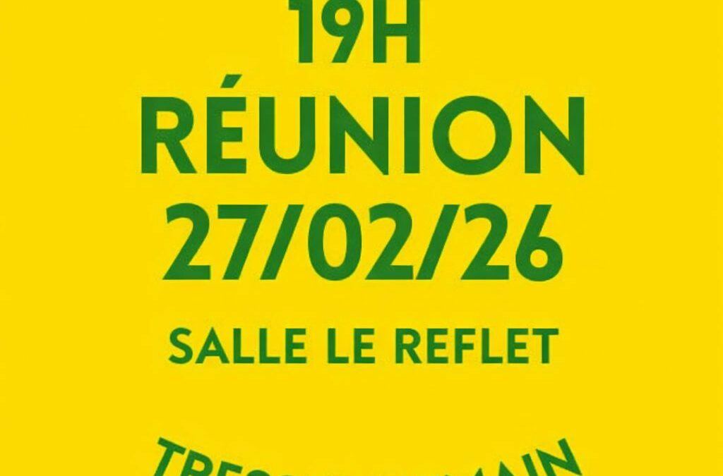 2ème réunion publique de Tresses Demain
